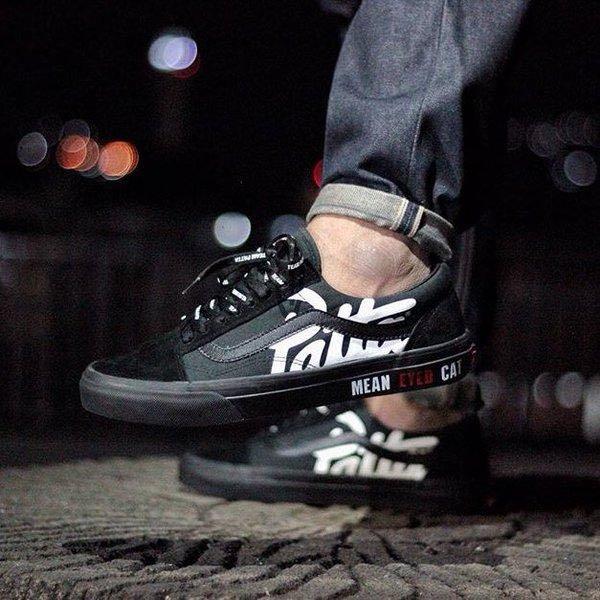 US9 Vans x Patta Mean Eyed Cat Old 