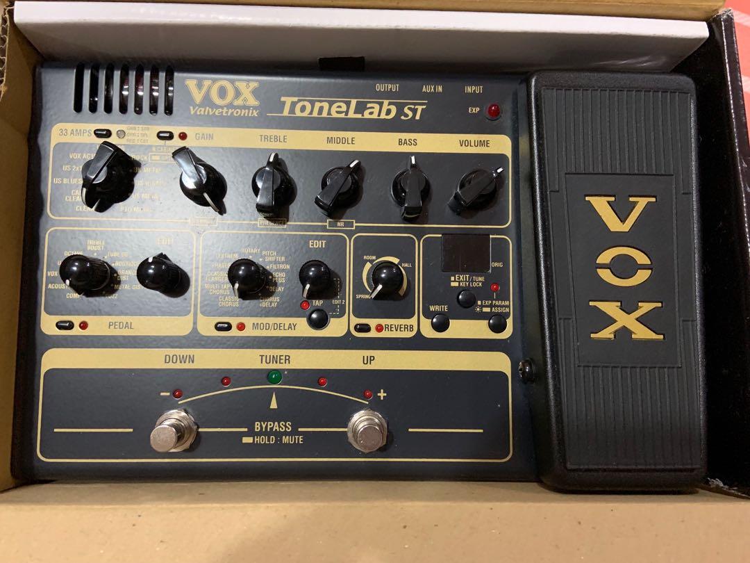 Vox ToneLab ST Guitar Multi Effects Pedal, Hobbies & Toys, Music