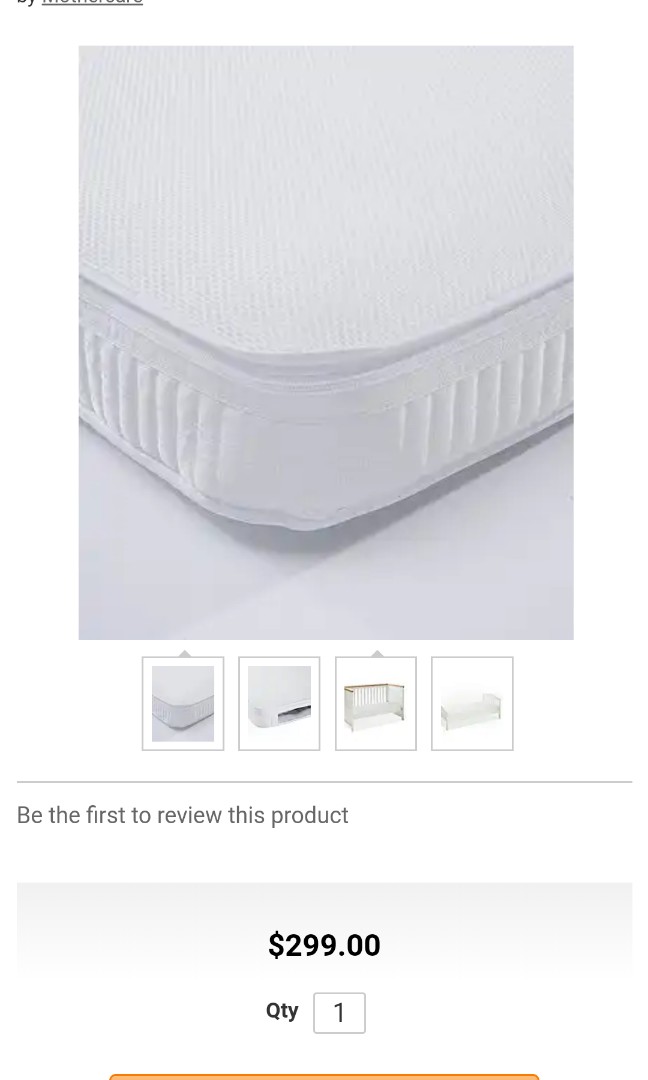 Mothercare mattress 140 x 2025 70