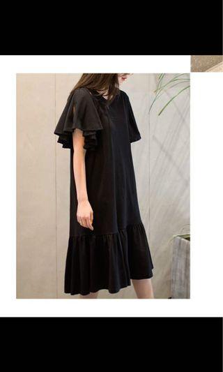 Plus size ruffle dress (uk14-uk22)