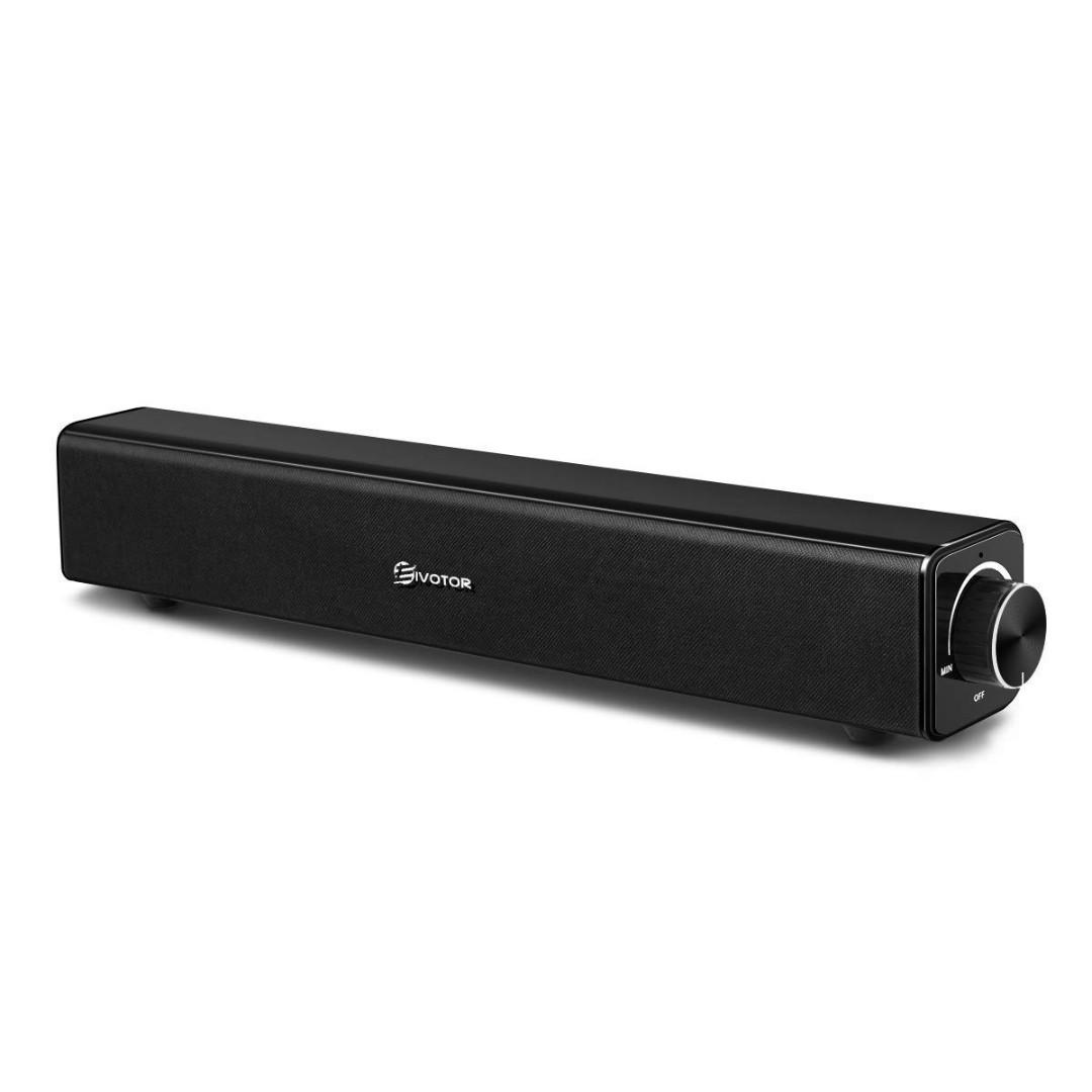 1551 EIVOTOR 20W Wired and Wireless Portable Soundbar