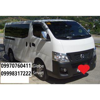 LOWEST PRICE VAN RENTAL w/ Driver luzon