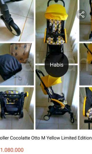 Baby Stroller kuning yellow