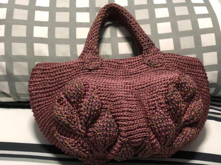 3d Leaf Handmade Crochet Bag Women S Fashion Bags Wallets
