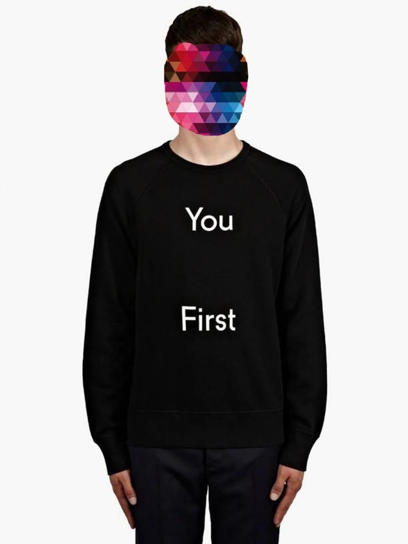 ACNE STUDIOS YOU FIRST SWEATSHIRT Men s Fashion Tops Sets Tshirts Polo Shirts on Carousell