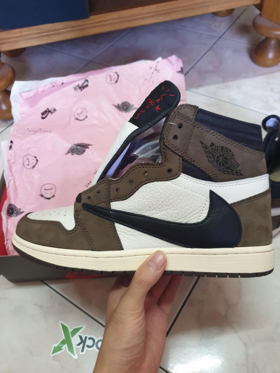 Aj 1 travis Scott UK10 GOD VERSION ready stock