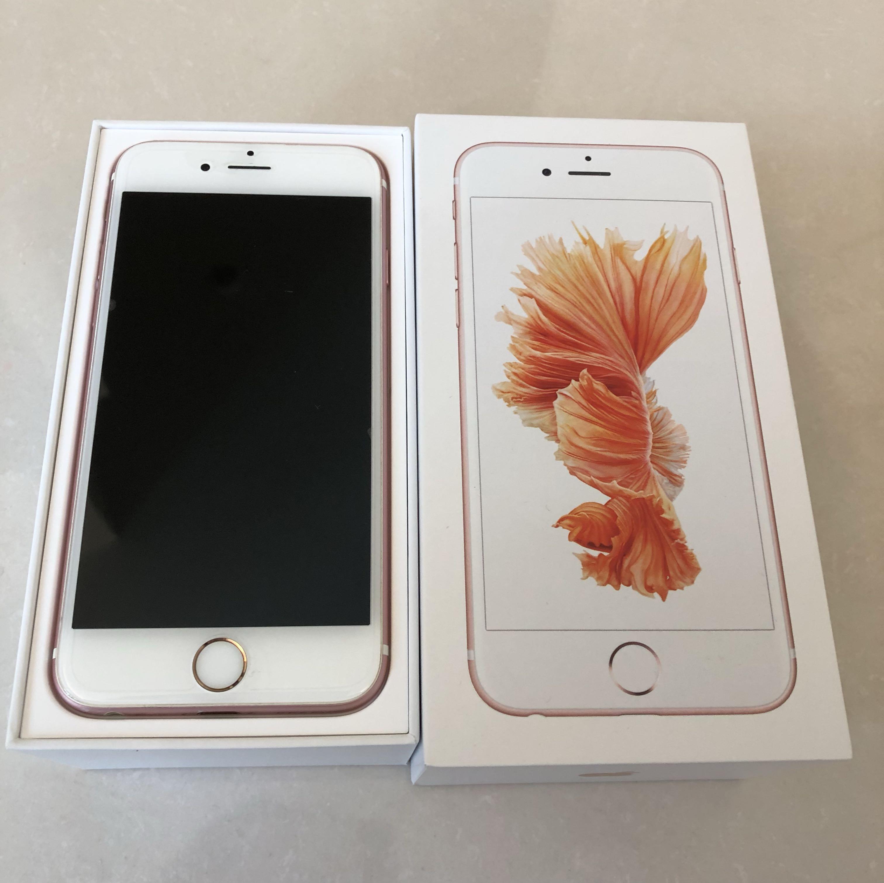 Apple Iphone 6s 128gb Rose Gold Colour 玫瑰粉紅 靚色 Electronics
