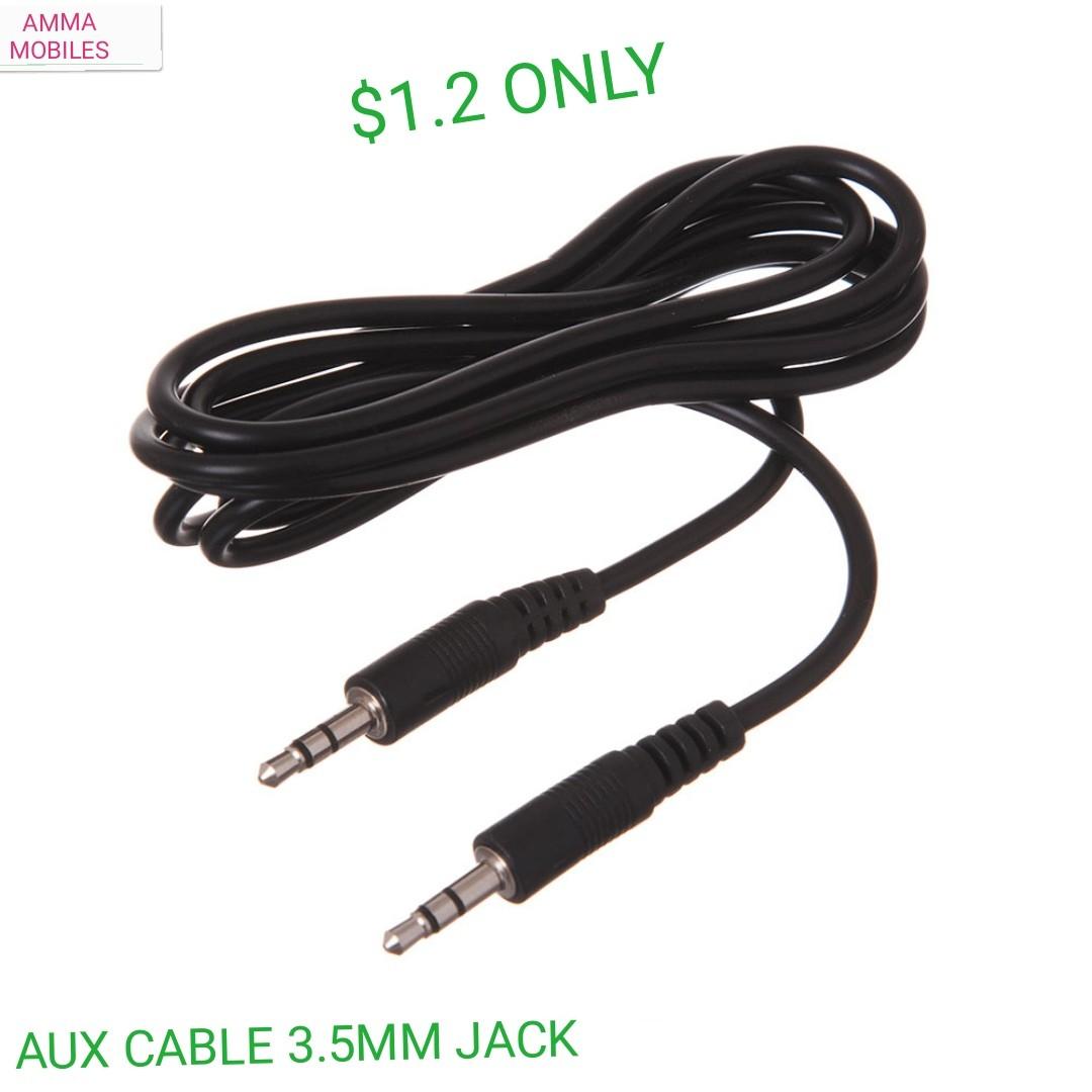 Aux Cable Mobile Phones Tablets Mobile Tablet Accessories