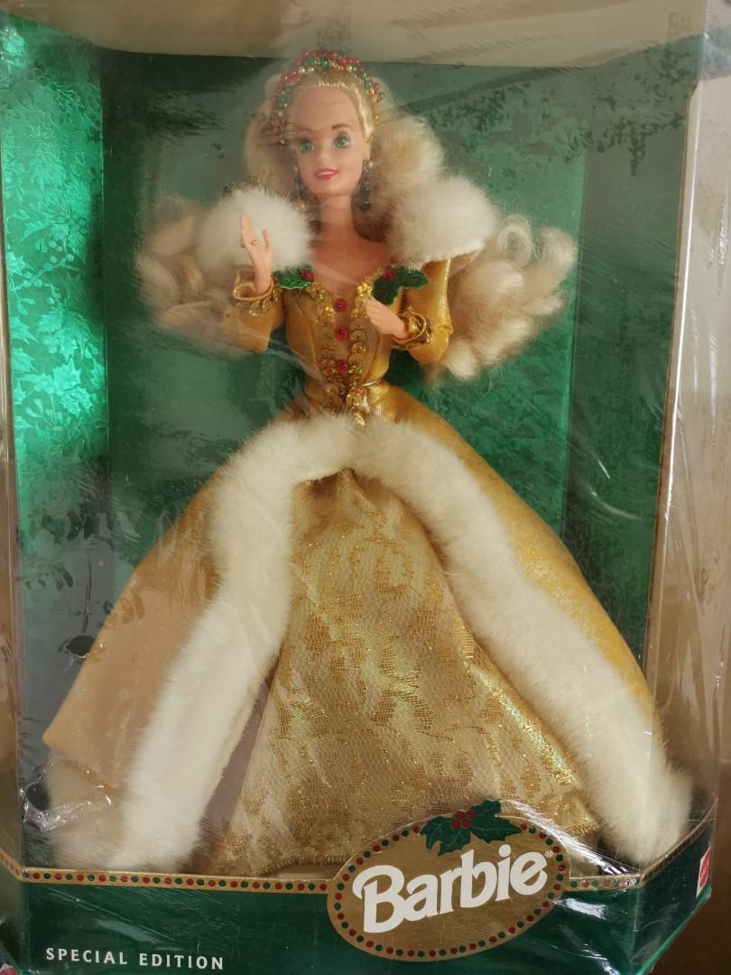 happy holidays barbie 1994