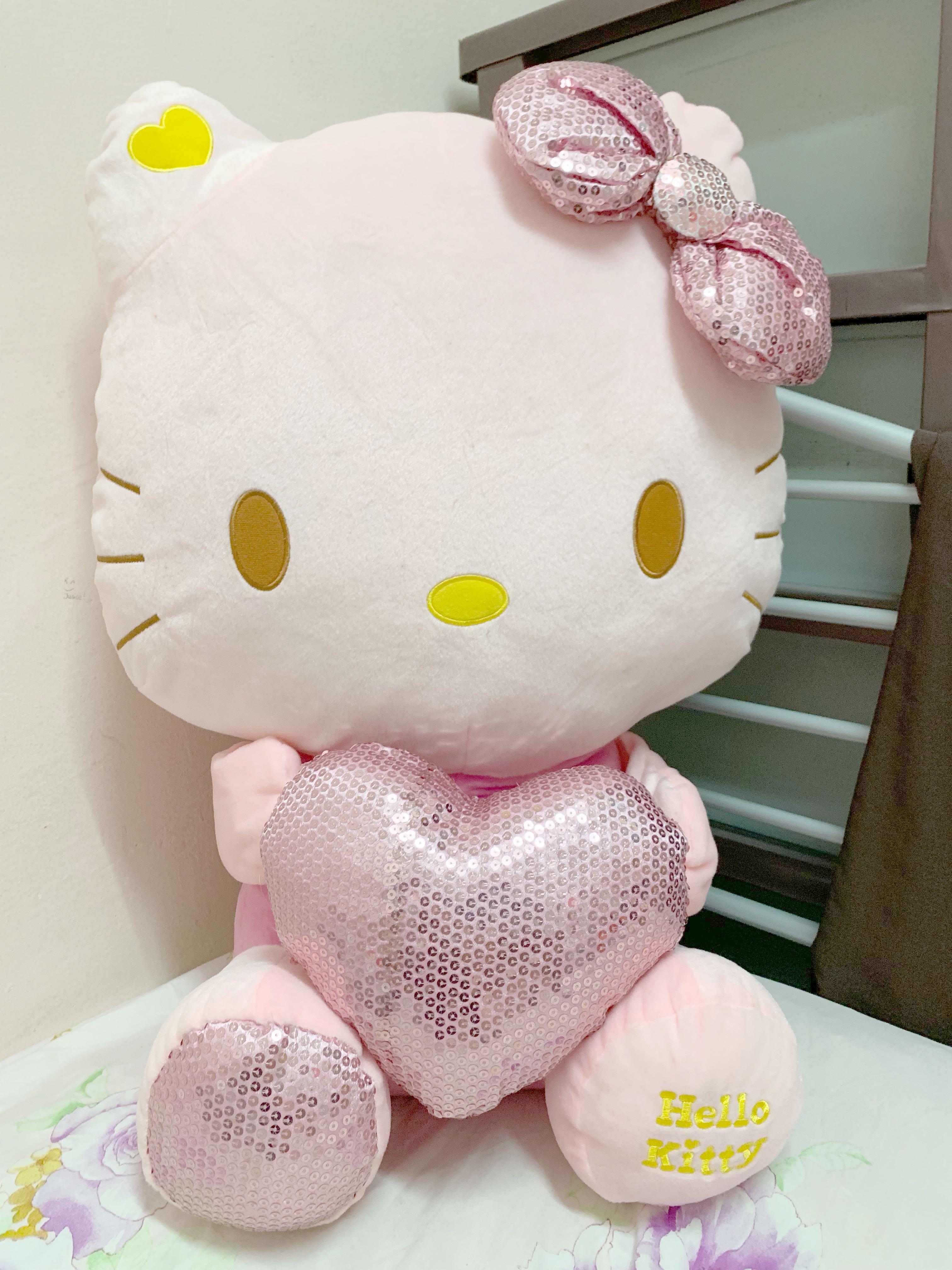 big hello kitty soft toy