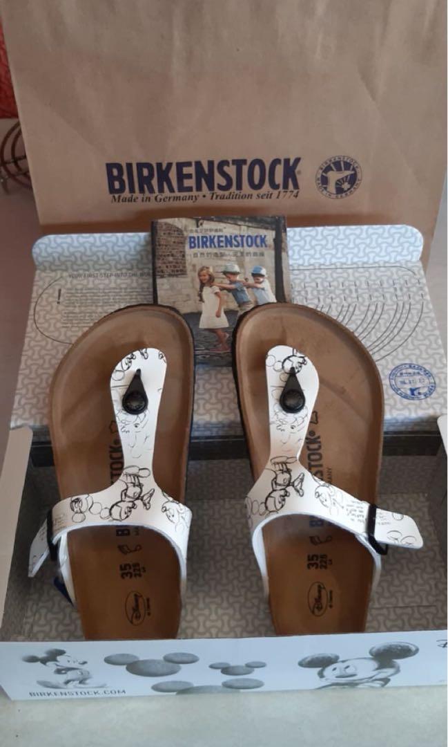 Birkenstock x Mickey Mouse Women s Fashion Footwear Flats