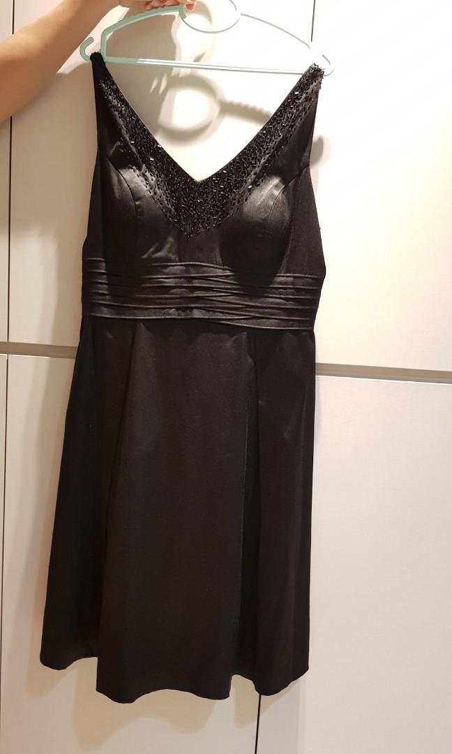 black party dress size 12