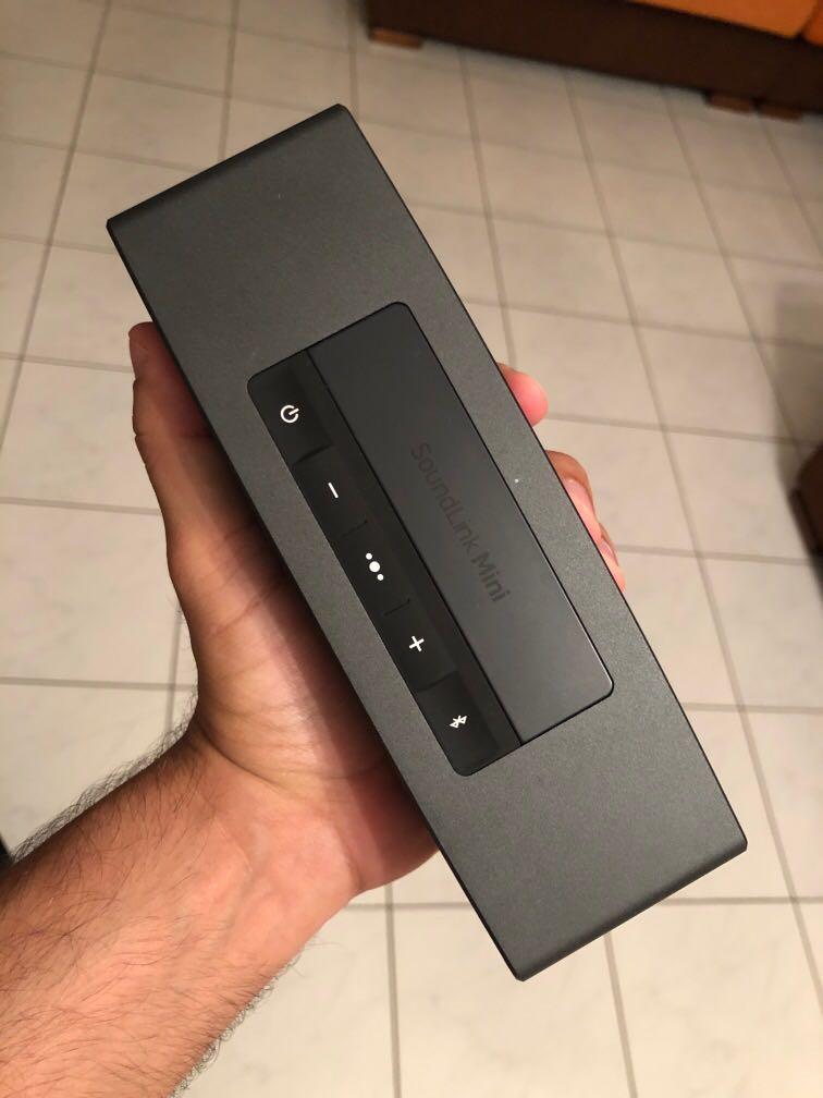 Bose SoundLink Mini 2 Speaker + Cable + Wall Plug, Audio, Portable Audio Accessories on Carousell