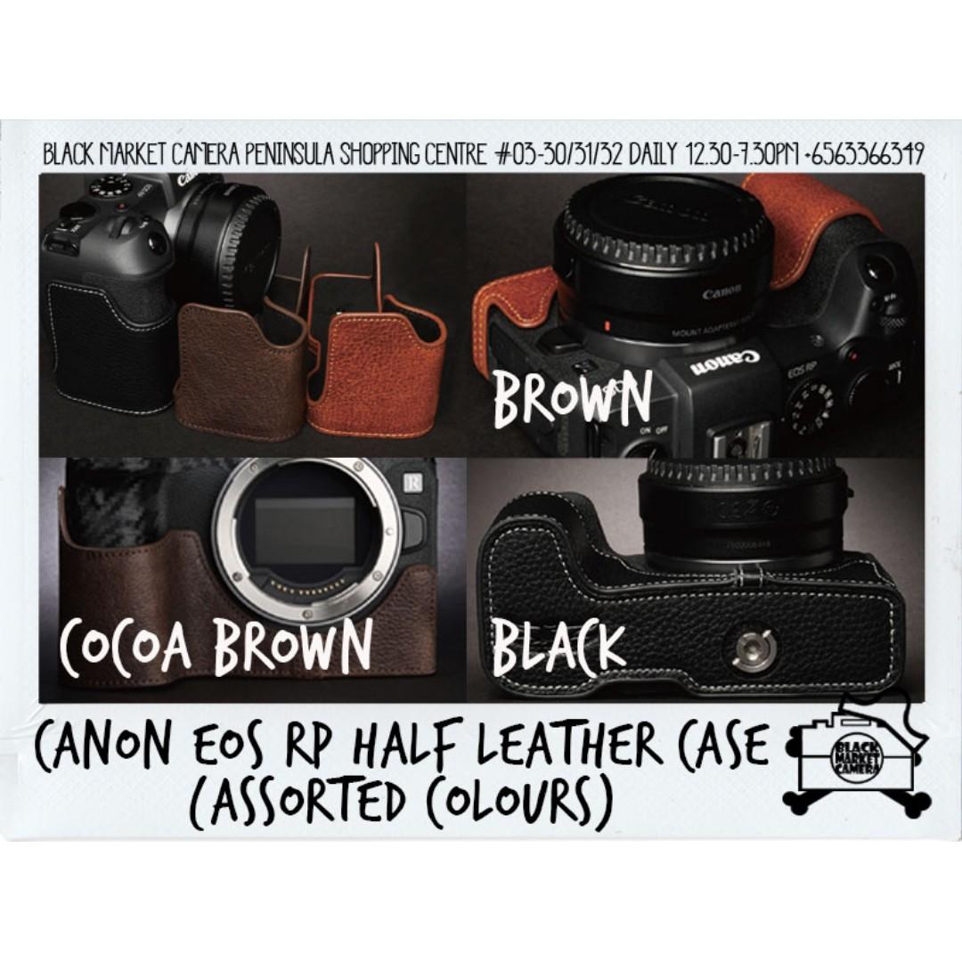 [BMC] TP Original Canon EOS RP Half Leather Case, Photography, Cameras ...