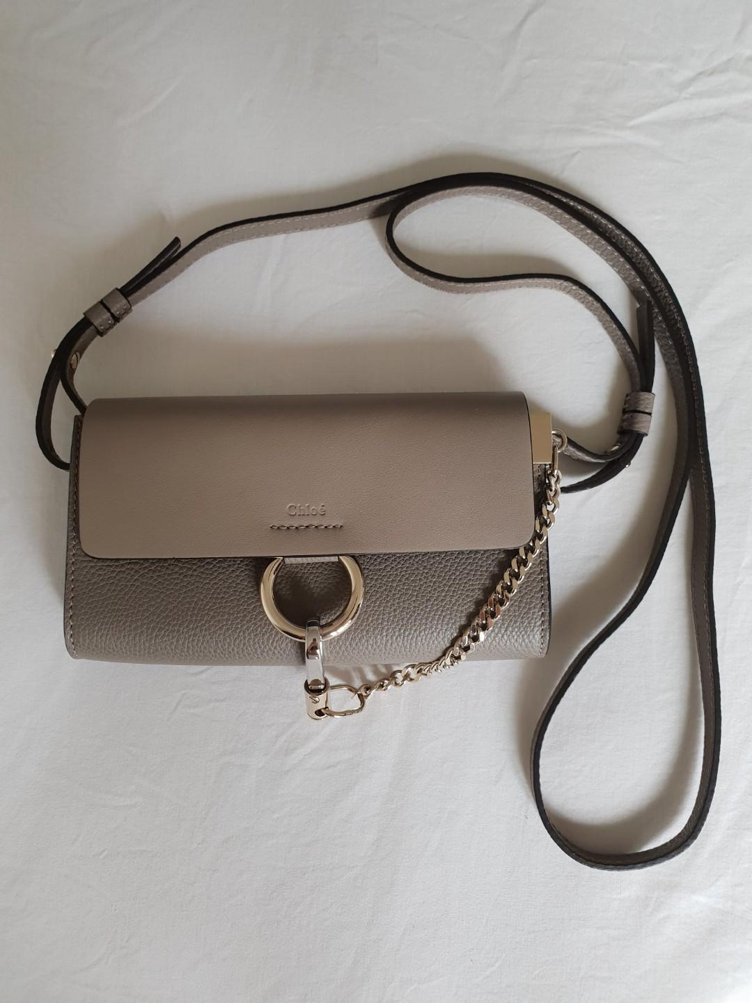 Chloe Faye wallet on chain, Women's Fashion, Bags & Wallets, Purses &  Pouches on Carousell