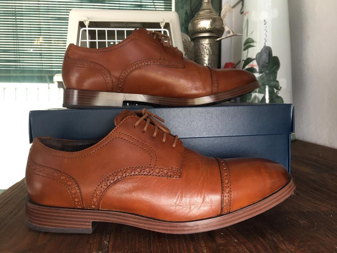 COLE HAAN Jefferson Grand Cap Toe Oxford Men s Fashion Footwear Dress shoes on Carousell