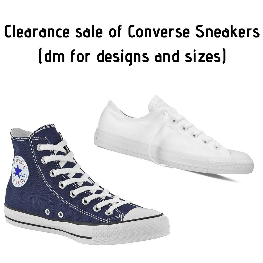 converse shoes clearance sale
