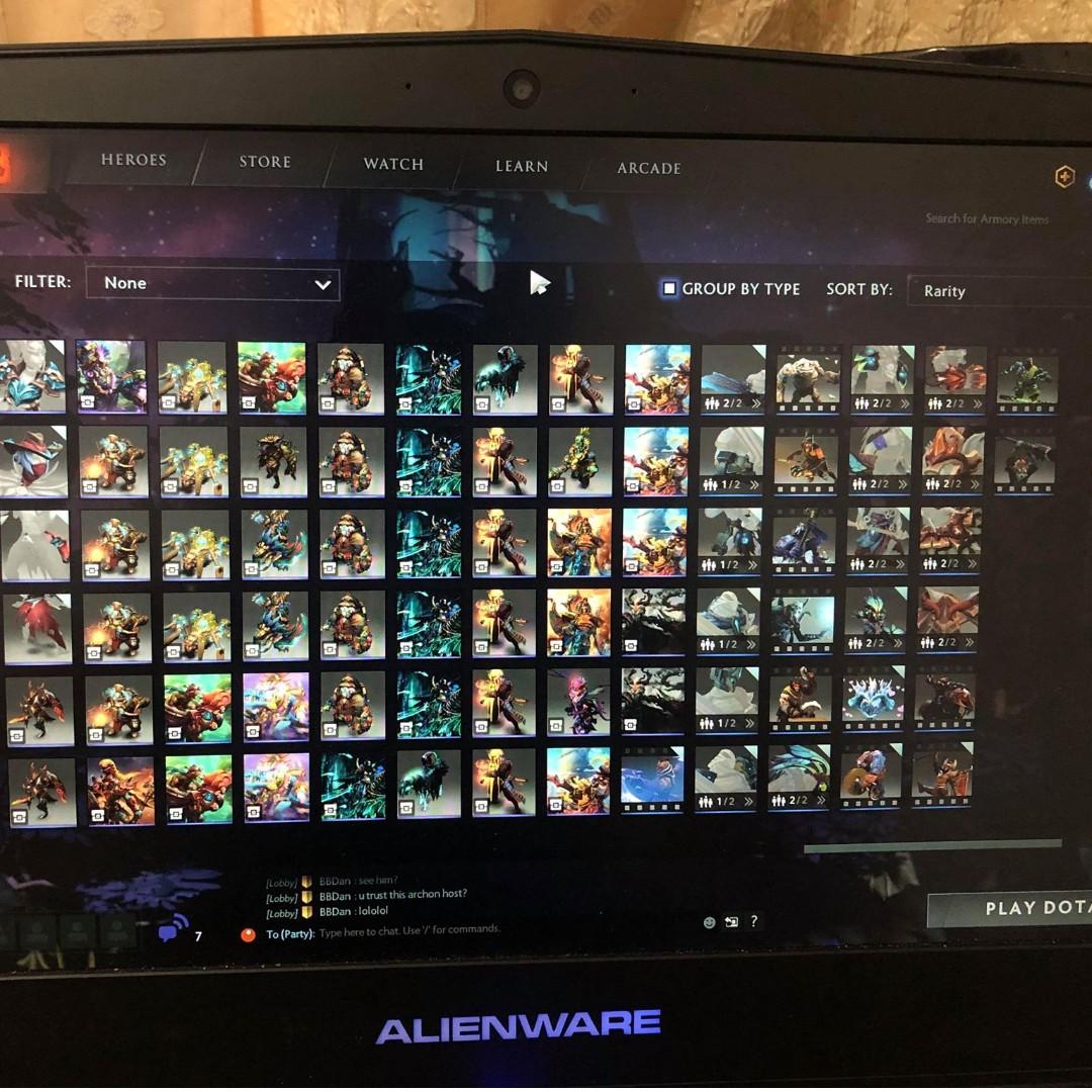 Dota 2 Ti9 Item And Cache 1 2 On Carousell