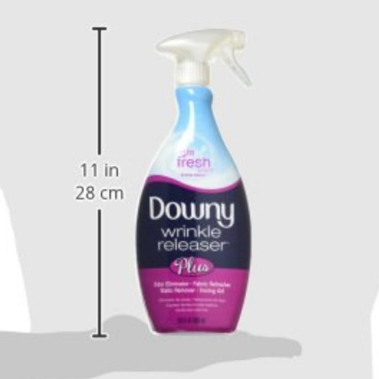 Downy Wrinkle Releaser Plus Odor Eliminator, Fabric Refresher, Static