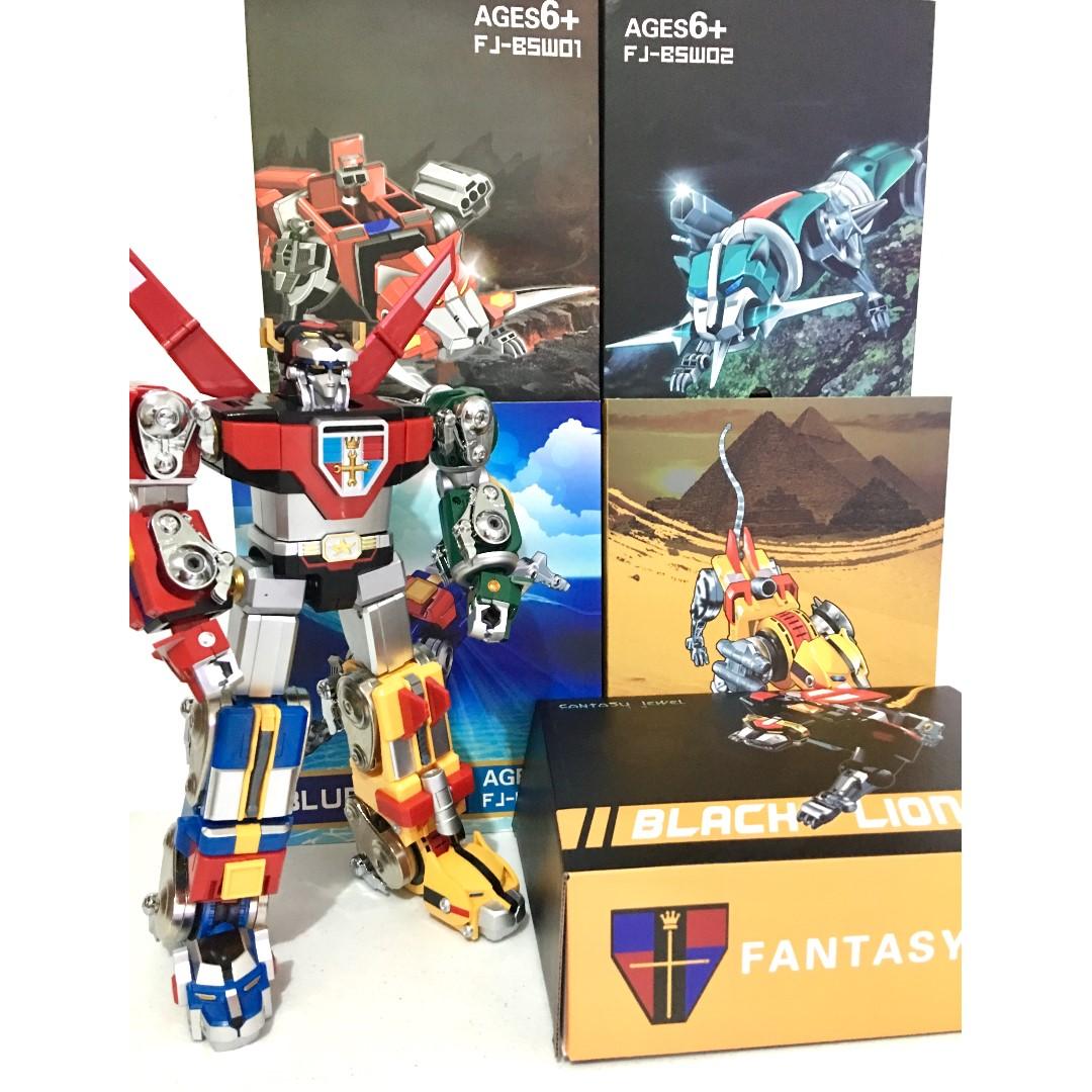 Fantasy Jewel (FJ) SOC KO Voltron Complete set, Hobbies & Toys, Toys