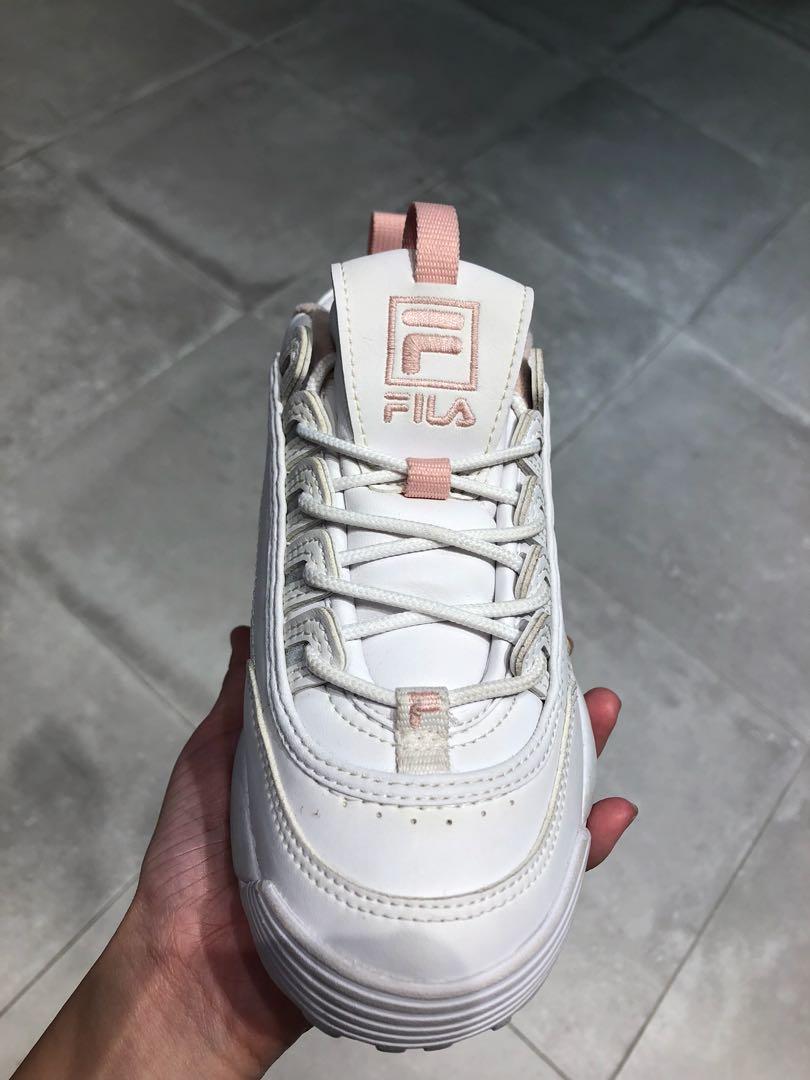 fila disruptor ii women's pink