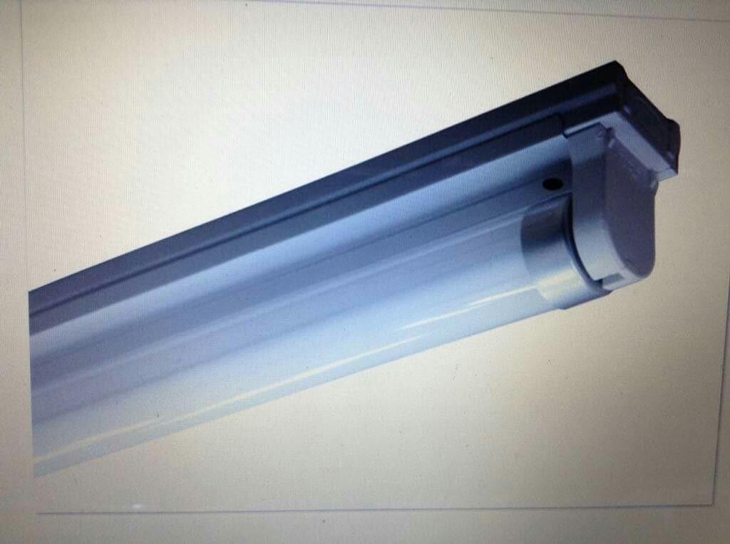 Fluorescent fixture box type slim 1x18w led, Furniture & Home Living, Lighting & Fans, Lighting