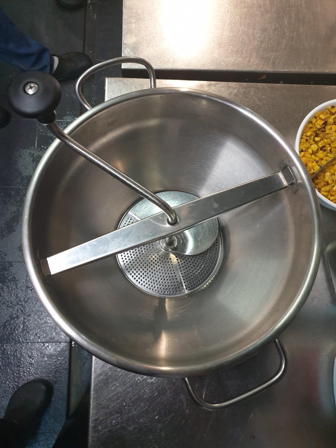 Food Mill Sieve Drum Restaurant Kitchen Production Sia Huat Furniture Home Living Kitchenware Tableware Food Organisation Storage On Carousell Food Mill Sieve Drum Restaurant Kitchen Production Sia Huat Furniture Home Living Kitchenware Tableware Food Organisation Storage On Carousell