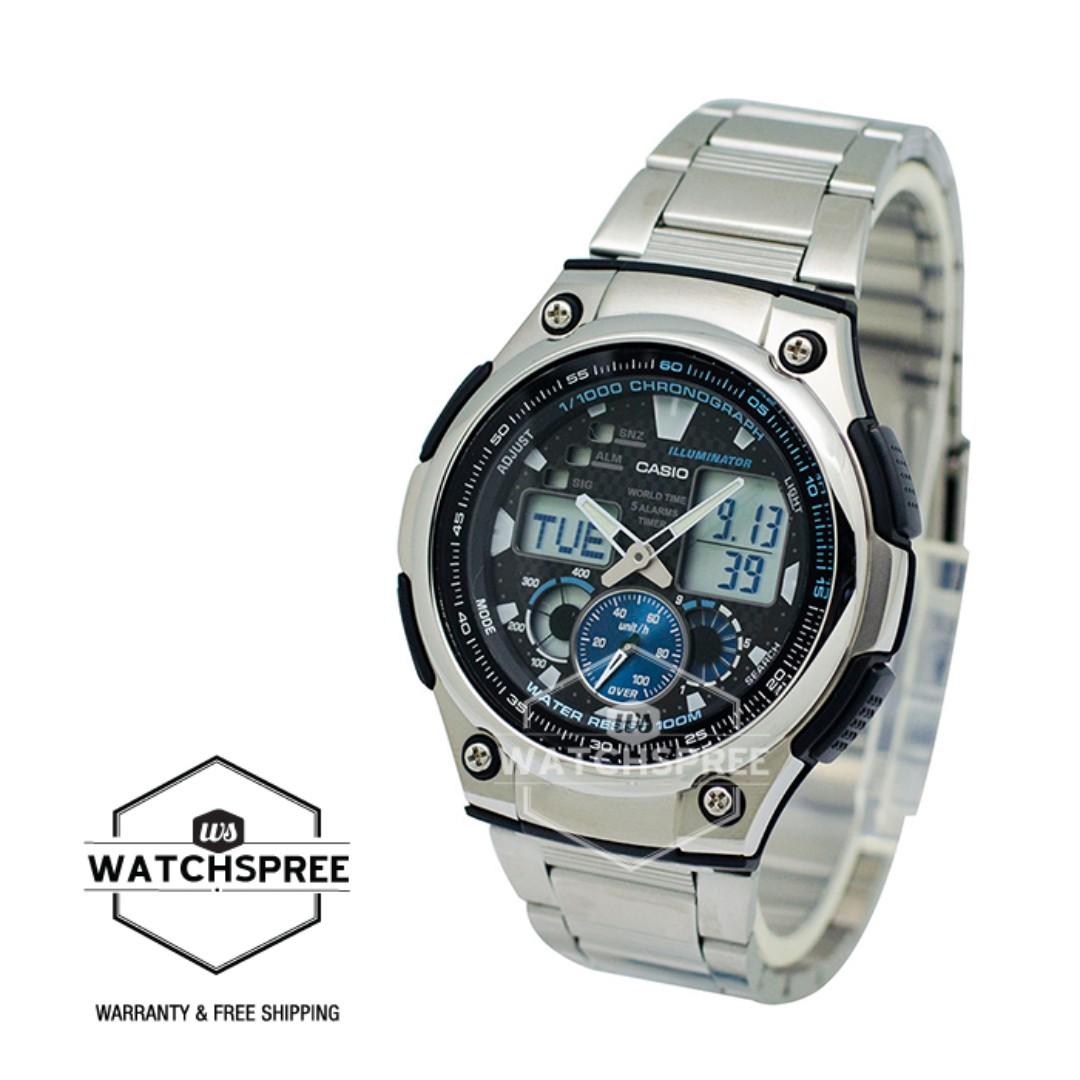 FREE DELIVERY CASIO GENUINE AQ190WD 1A 100 Authentic with 1