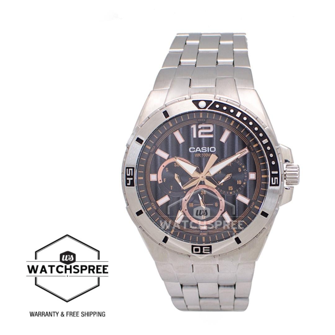 FREE DELIVERY CASIO GENUINE MTD1060D 1A3 100 Authentic with 1 Year Warranty MTD 1060D 1A3 MTD 1060D1A3 MTD1060D1A3