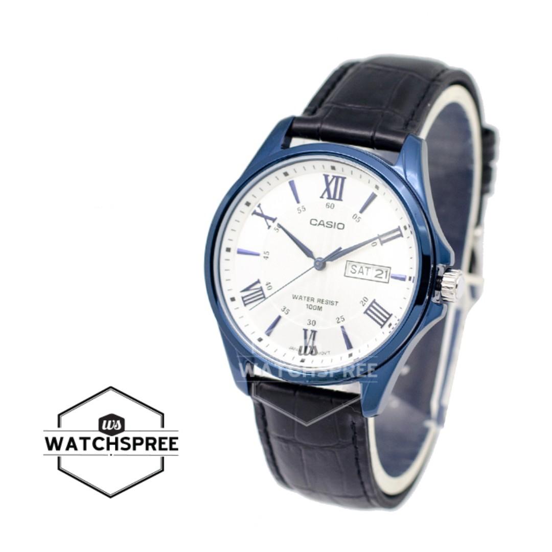 FREE DELIVERY CASIO GENUINE MTP1384BUL 7A 100 Authentic with