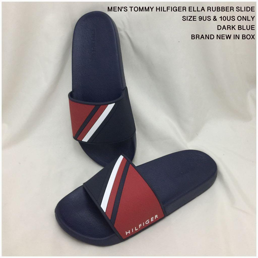 tommy hilfiger men's slide sandals