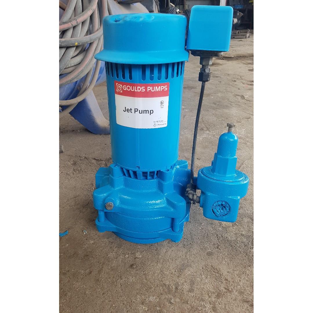 GOULDS Water Pump 1HP, Commercial & Industrial, Construction & Building