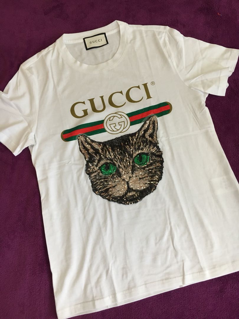 gucci tshirt cat