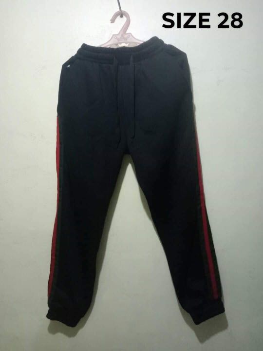 gucci inspired track pants