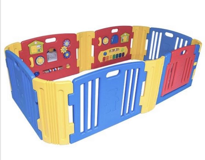 Extra Large Haenim Play Yard Playpen Play Fence 8 panel