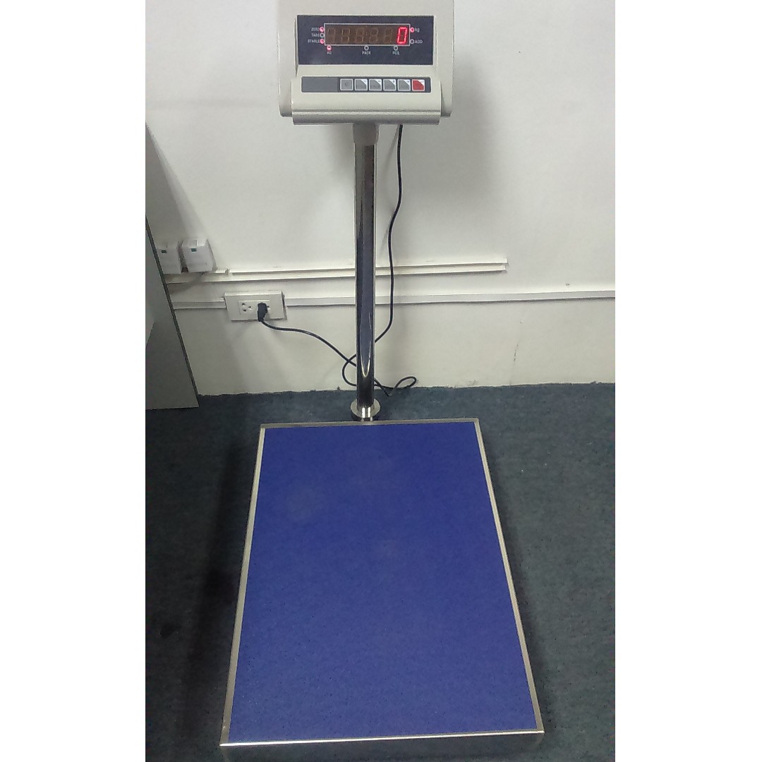 Heavy duty digital weighing scale. 150kg Capacity. Platform Scale