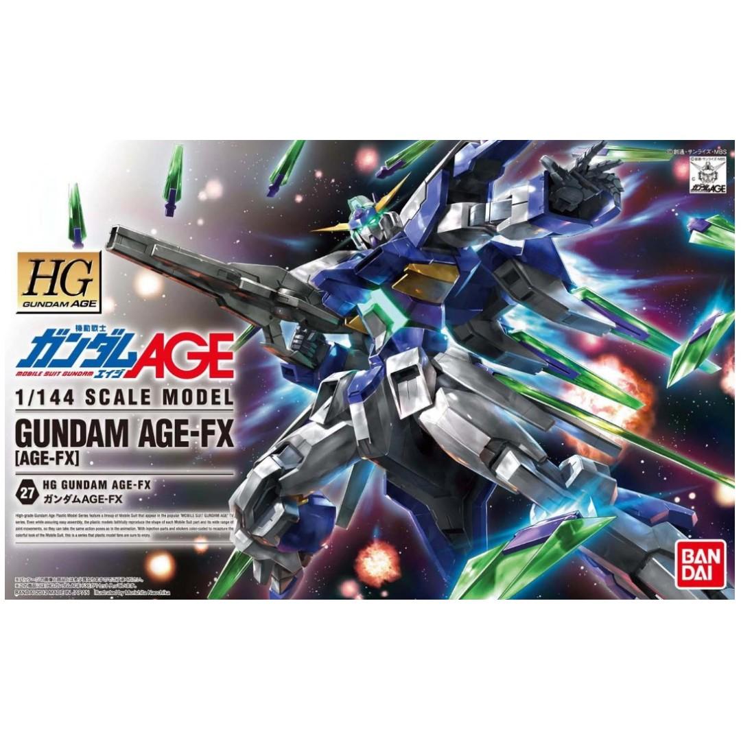 Hg 1 144 Gundam Age Fx Fx Burst Restock Hobbies Toys Toys Games On Carousell