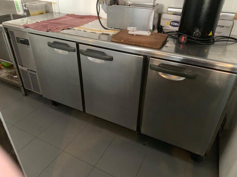 deep freezer counter