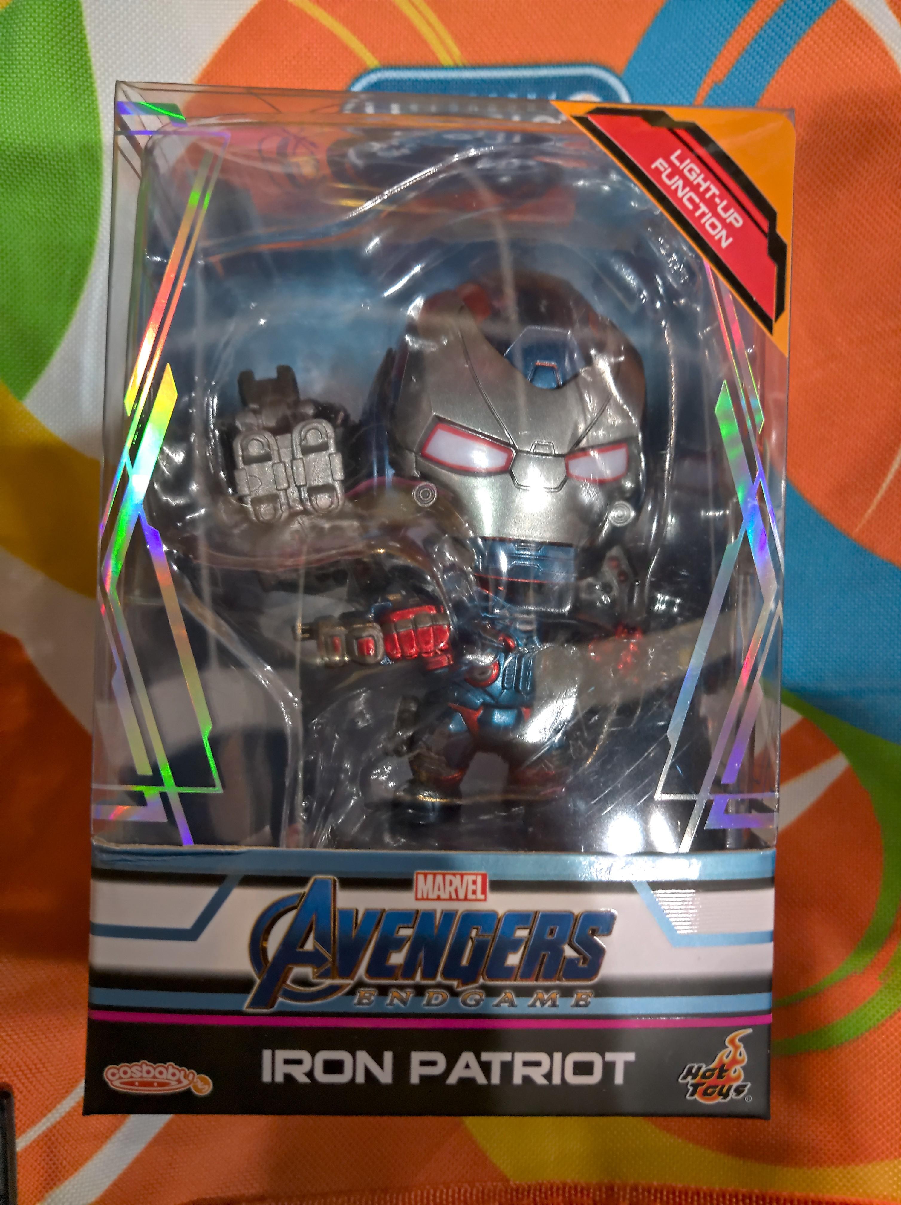 Hottoys Hot Toys Endgame Iron Patriot Cosbaby Toys