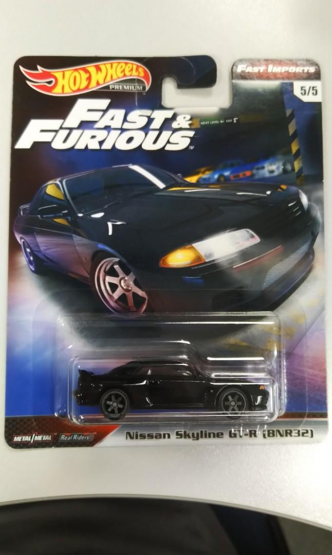 Hot Wheels 車仔風火輪狂野時速fast Furious Nissan Skyline Gtr R32 興趣及遊戲 玩具 遊戲類 Carousell
