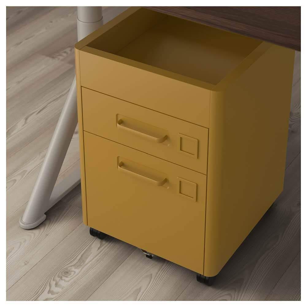 Idasen Drawer Unit On Castors Furniture Shelves Drawers On