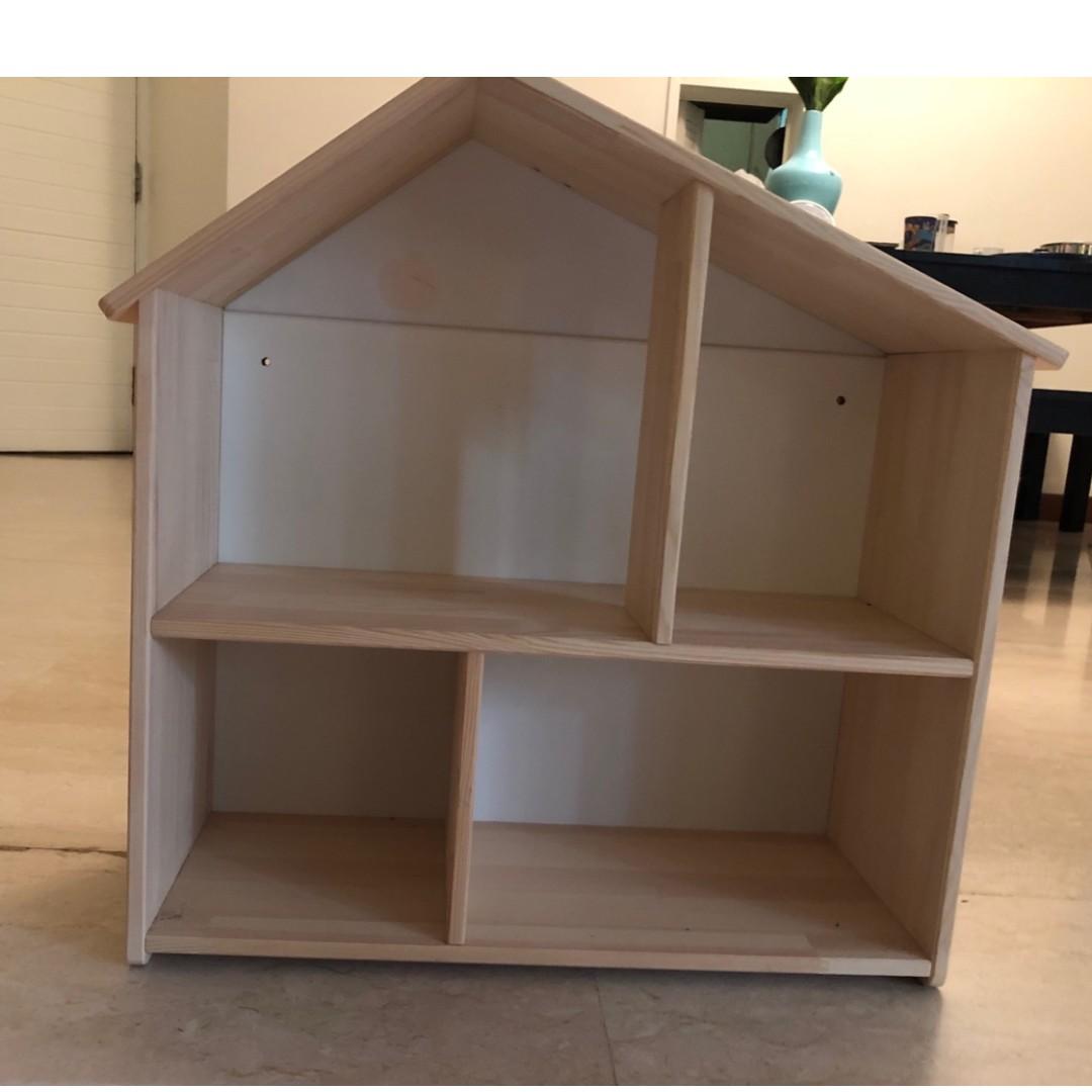 IKEA FLISAT Doll’s house/wall shelf, Furniture & Home Living