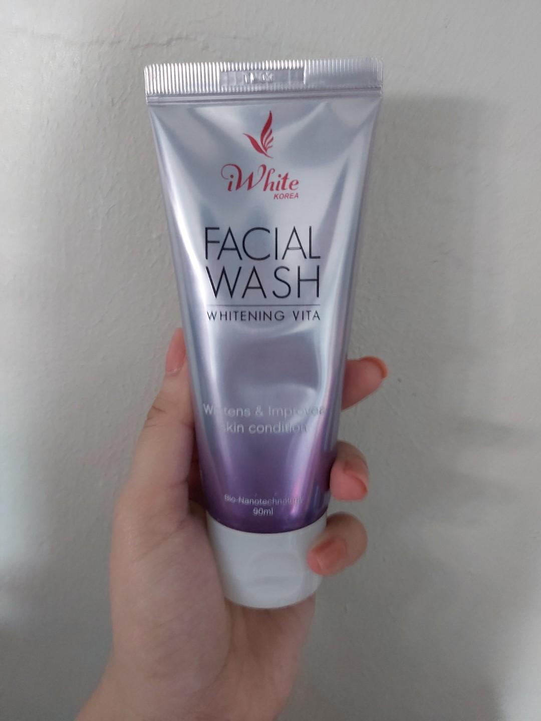 Iwhite online facial wash