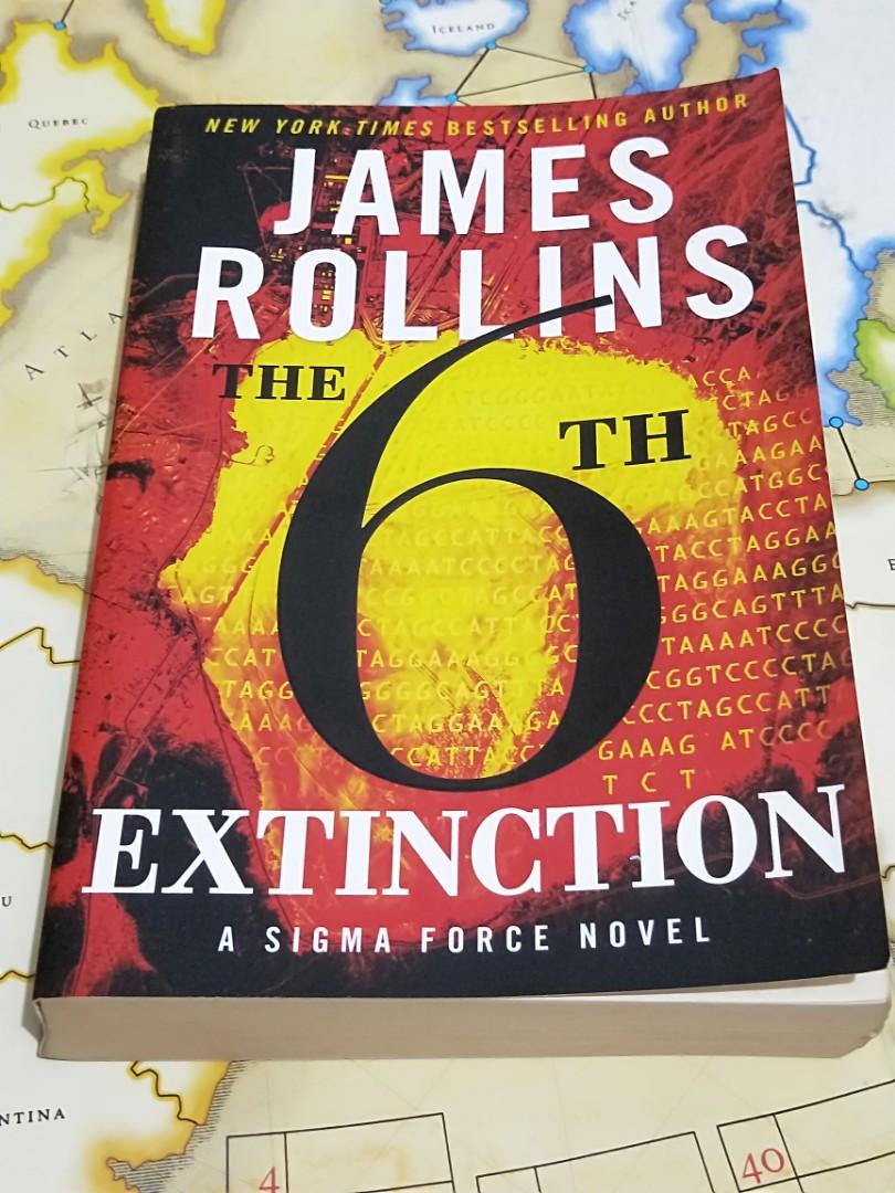 James Rollins Books Stationery Fiction On Carousell