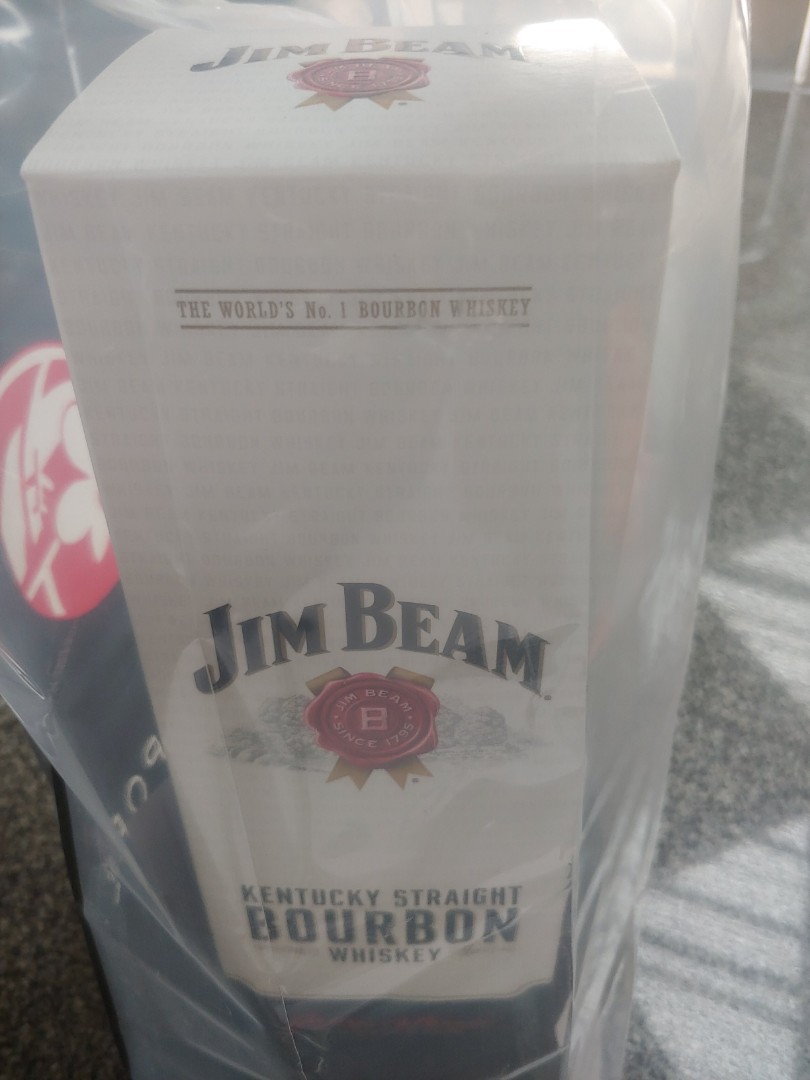 Jim Beam 1 liter litre, Everything Else on Carousell