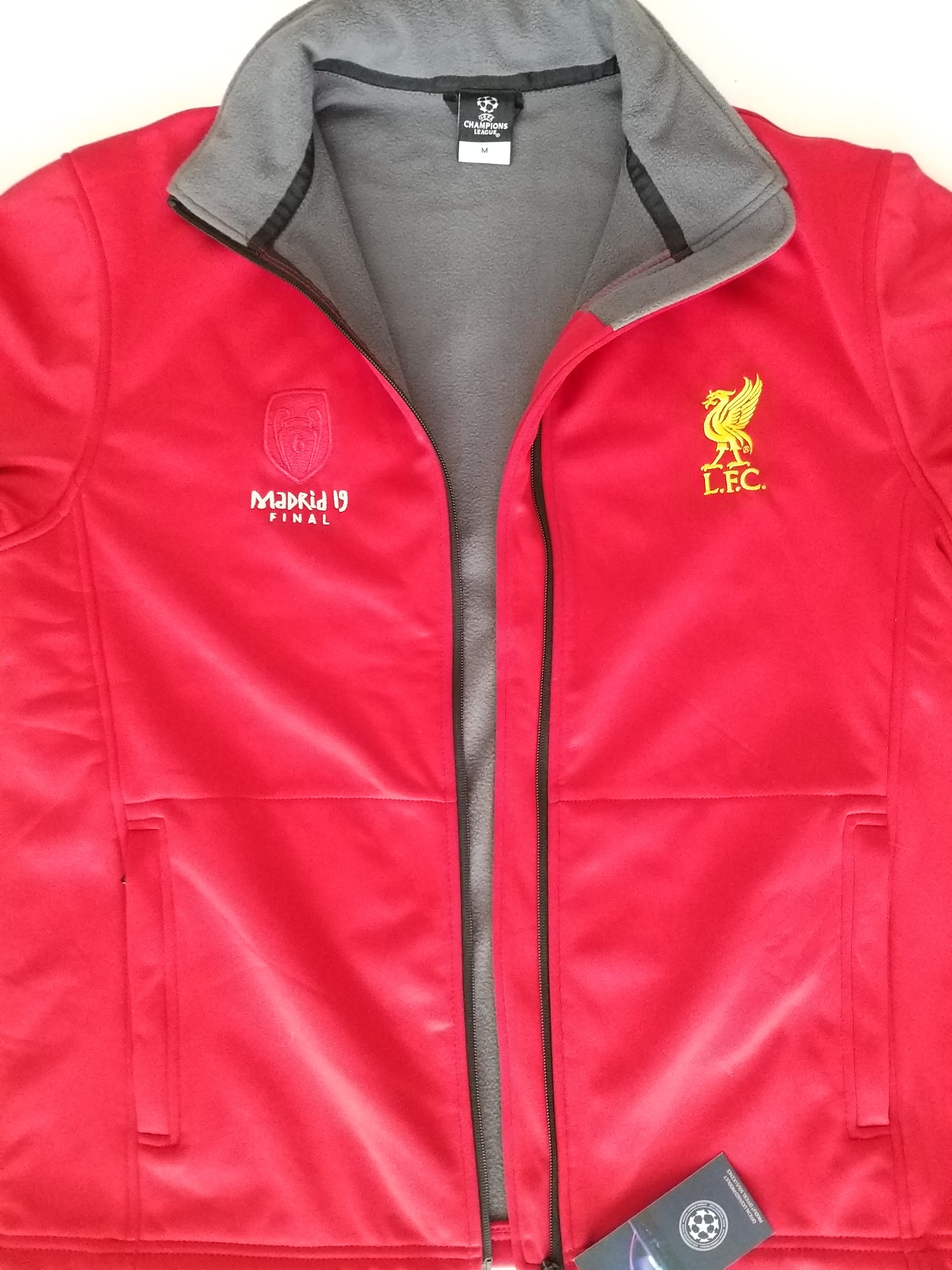 Liverpool champions hot sale league jacket