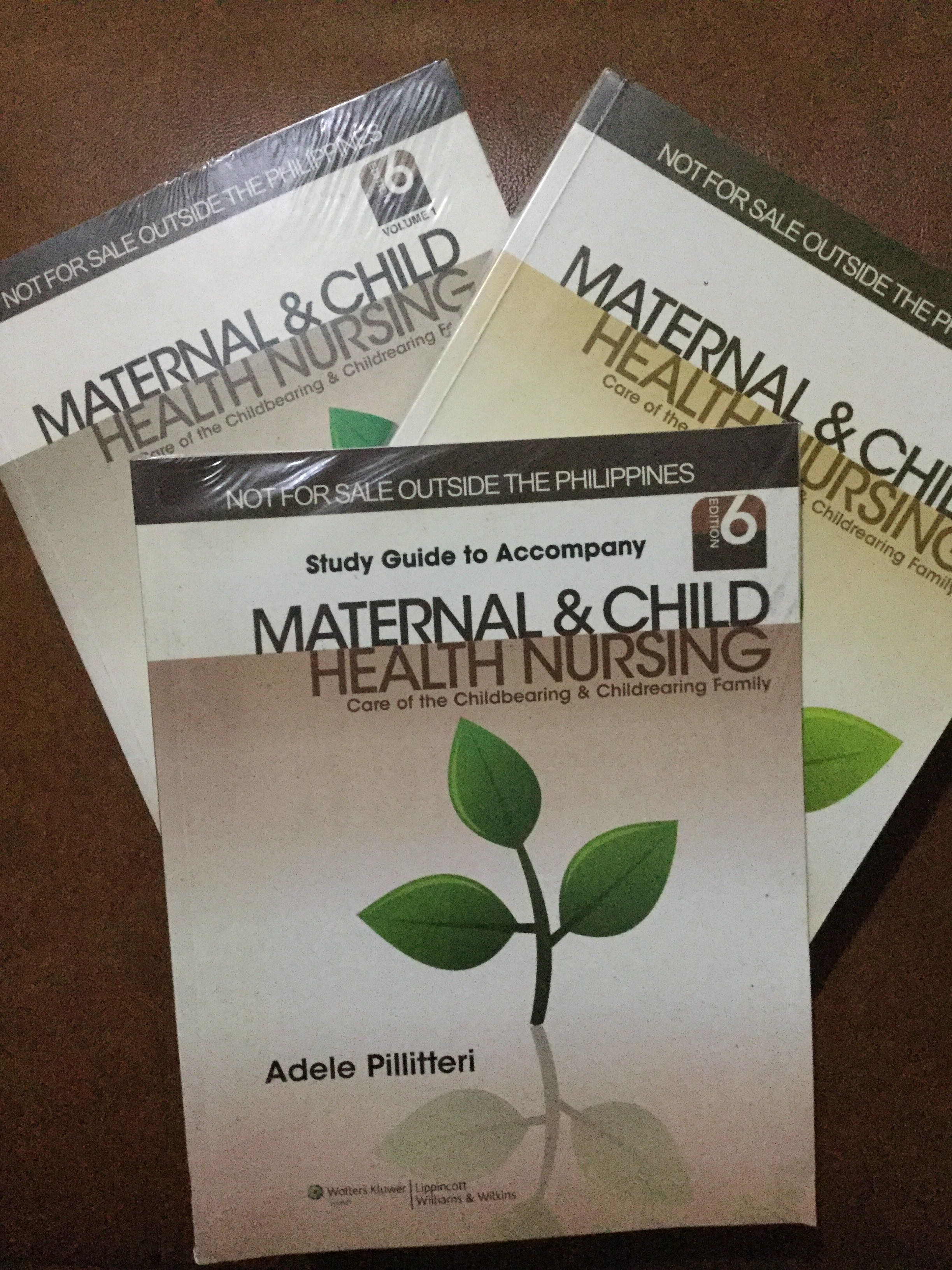 Maternal Child Health Nursing 6th Edition By Adele Pillitteri Volume 1 2 With Study Guide Hobbies Toys Books Magazines Textbooks On Carousell