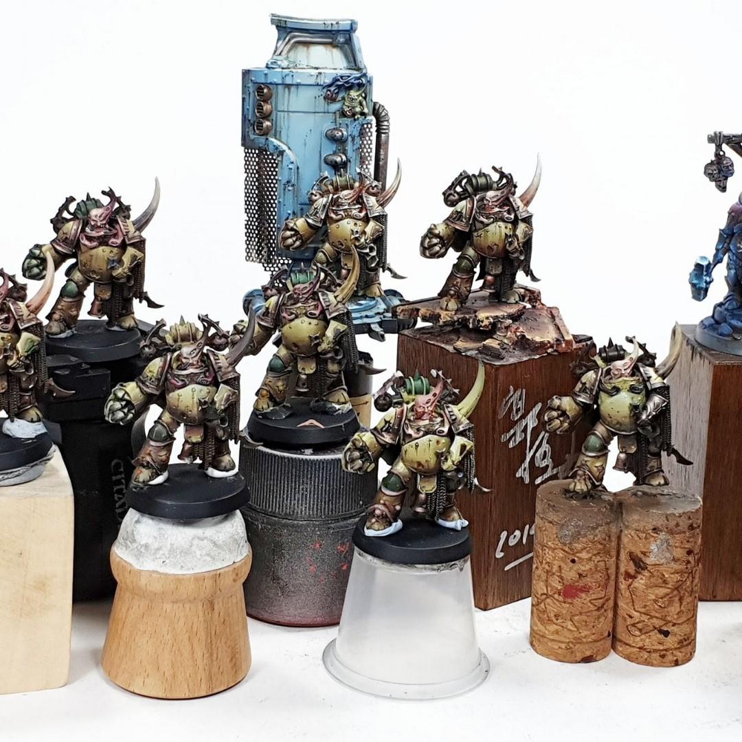 Miniature Painting Brush Blending Workshop Warhammer Infinity
