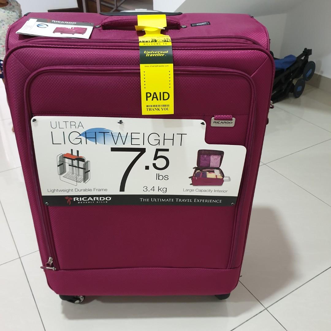 ricardo ultra lightweight luggage reviews