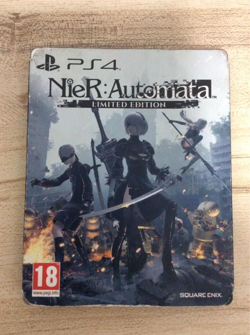 Nier Automata Limited Edition Steelbook Rare Video Gaming Video Games On Carousell